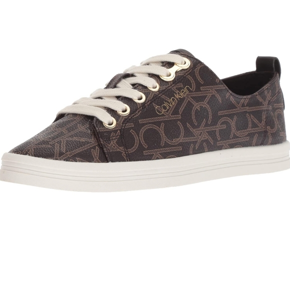 Calvin Klein Monogrammed Sneakers - Picture 5 of 12